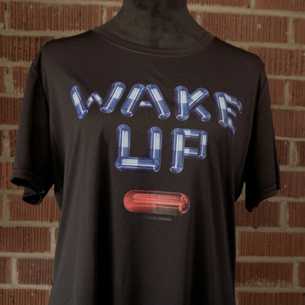 Women's_Wake Up _T-Shirt_ Black
